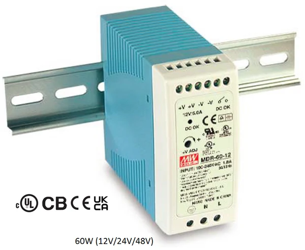 Блок питания MDR-60-12 Mean Well MDR-60-12