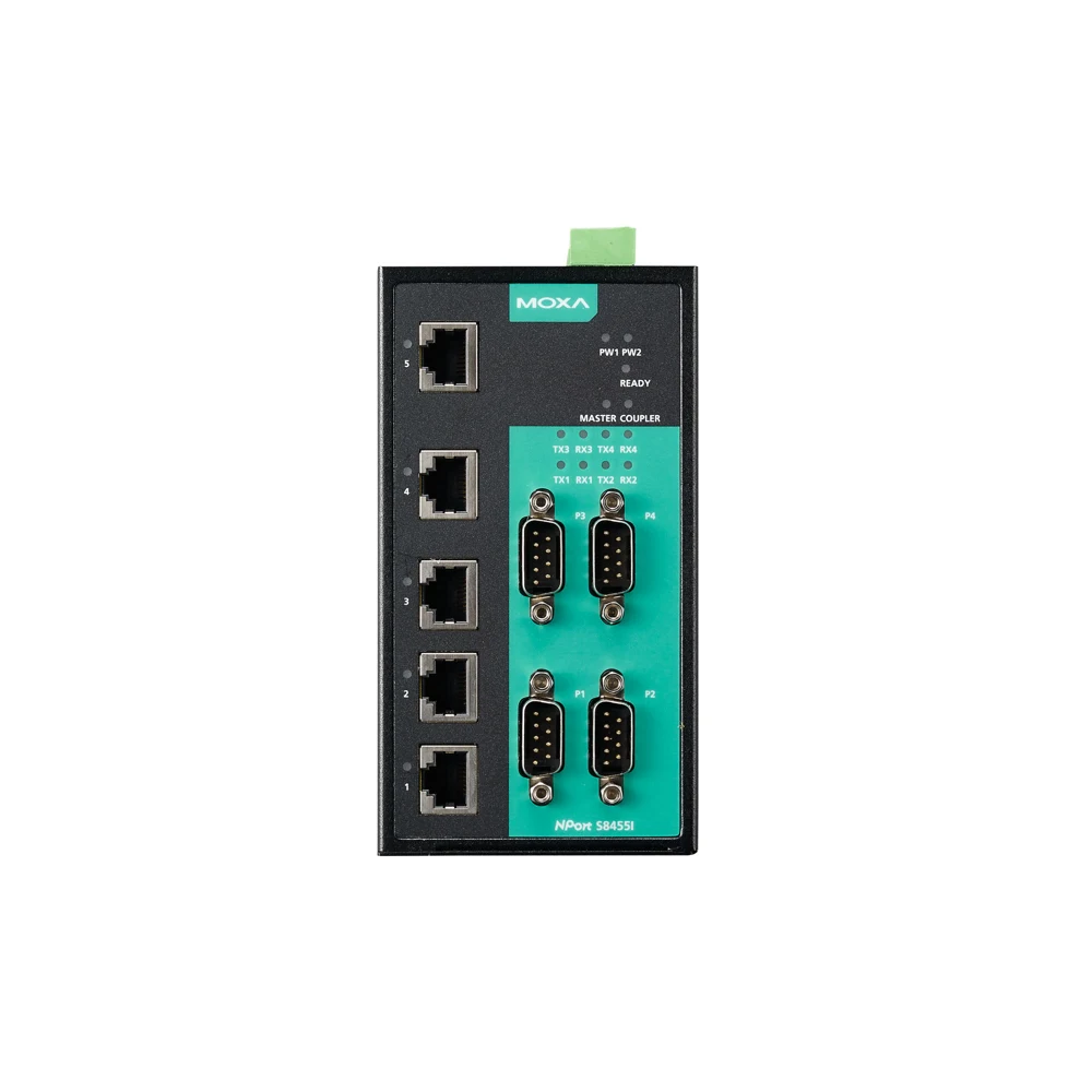 Сервер последовательных интерфейсов NPort MOXA S8455I-SS-SC-T